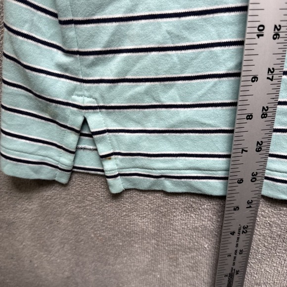 Polo Ralph Lauren Shirt Mens XL Light Blue Striped Pony Logo Preppy Beach - Picture 4 of 9
